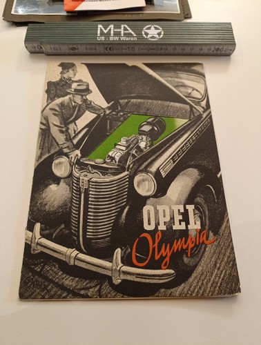 Original prospekt opel olympia - original,