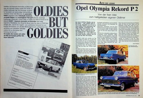 Oldtimer praxis 1019 - oldtimer, opel