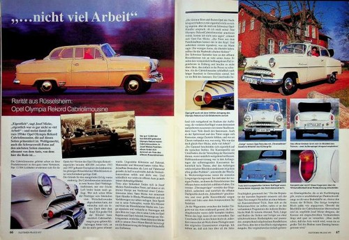 Oldtimer praxis 1511 opel - oldtimer,