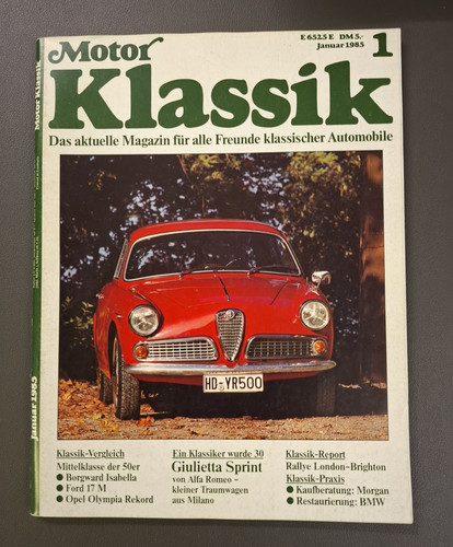 Motor klassik 1985 borgward - klassik,