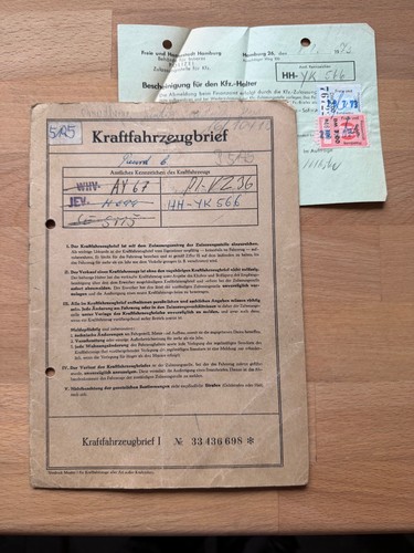 Kraftfahrzeugbrief opel - kraftfahrzeugbrief,