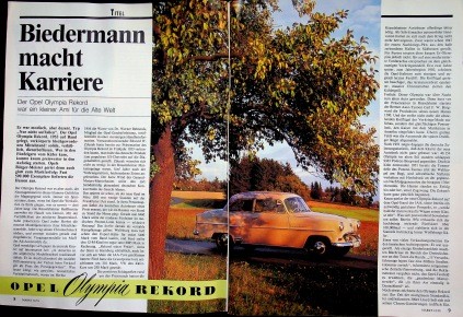 Oldtimer markt 1655 - markt, opel